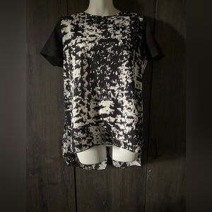 Cynthia Rowley Black and White Women's Top size S